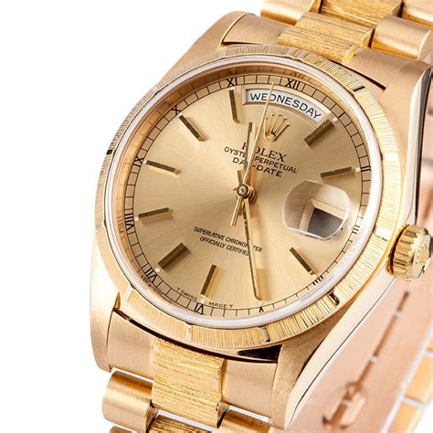 men's used gold Rolex watches